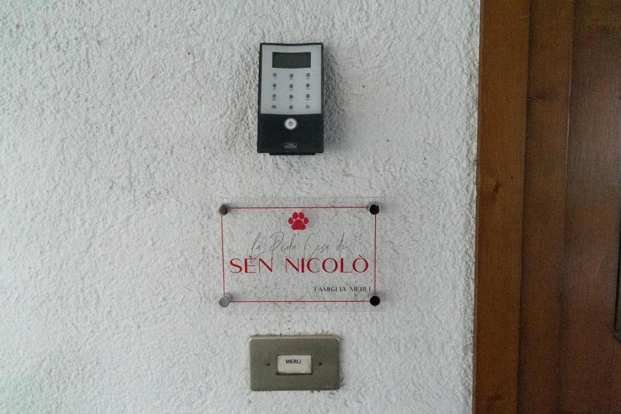 La Picola Cesa De Sen Nicolo Apartment Mazzin Luaran gambar